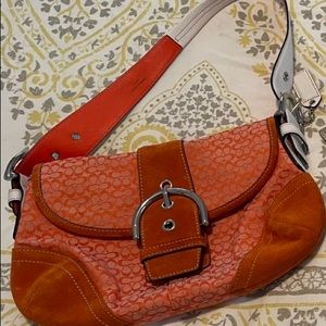 Gently used coach purse